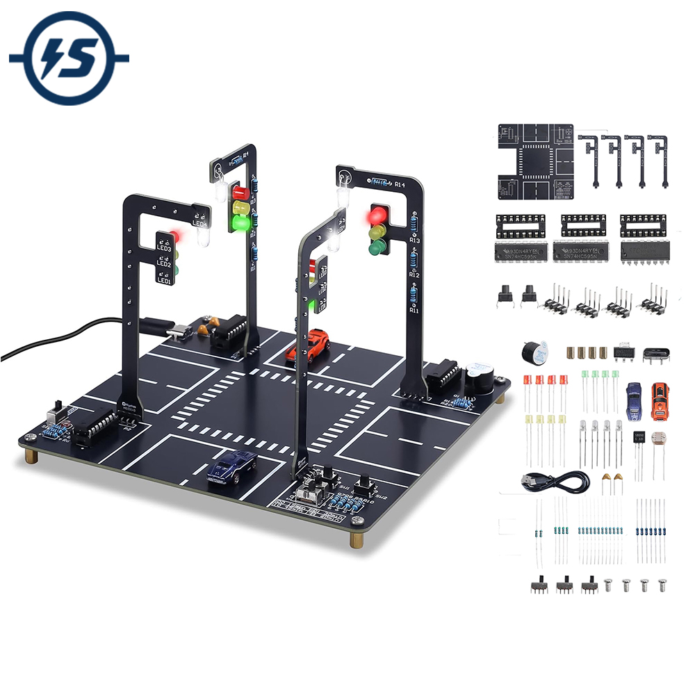 Verkeerslichtsimulatorset met  - Diy Electronics Kits For Adults recensie en prijs