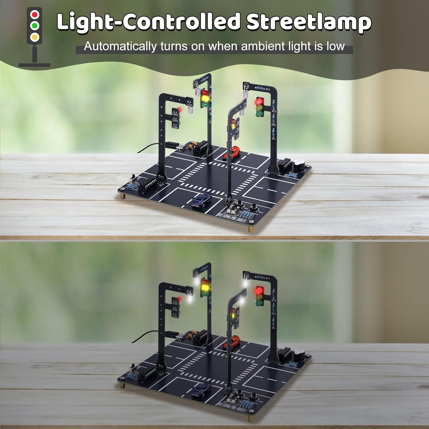 Verkeerslichtsimulatorset met  - Diy Electronics Kits For Adults recensie en prijs