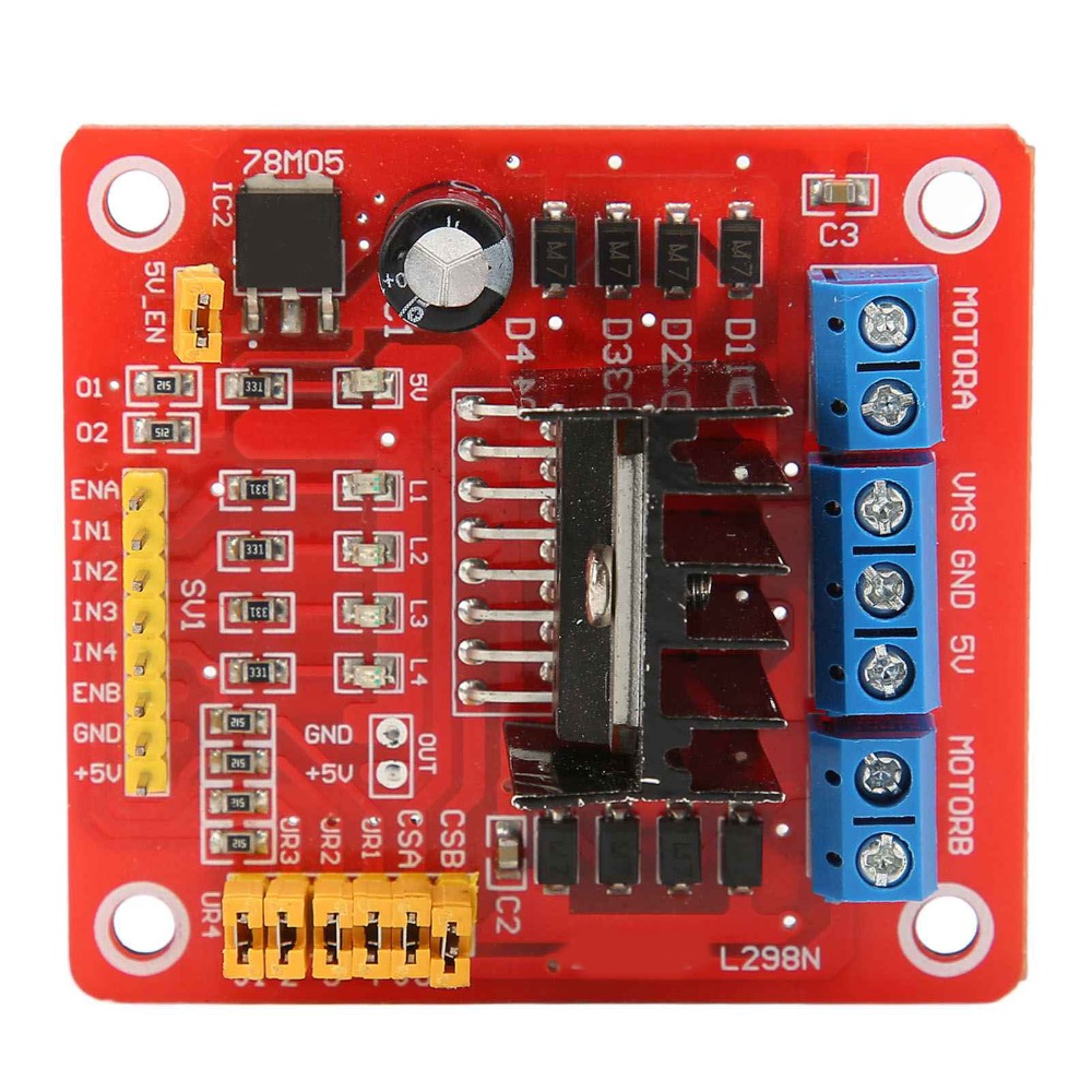 L298N Stappenmotor Driver Modu - L298N Motor Driver recensie en prijs