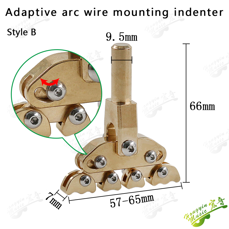 Adaptieve variabele boogmontag - Diy Electric Guitar Electronics recensie en prijs