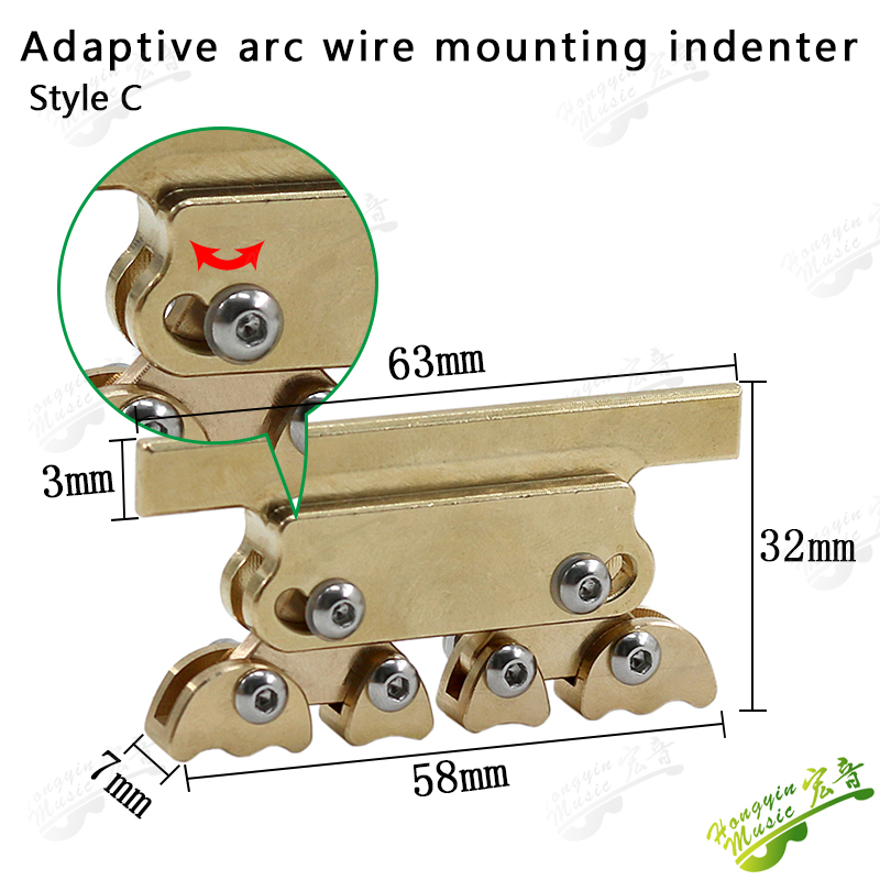 Adaptieve variabele boogmontag - Diy Electric Guitar Electronics recensie en prijs