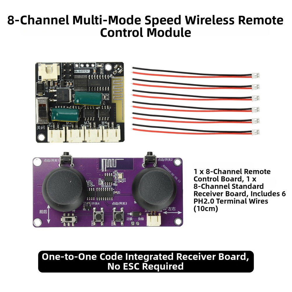/2.4G/Draadloos/8 Kanaals Dual - Diy Boat Electronics recensie en prijs